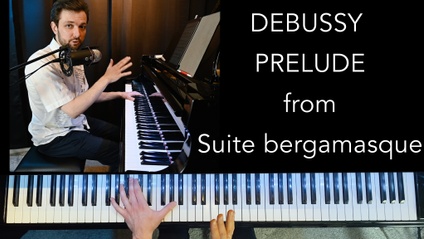 Product image for A detailed Lesson: Debussy Prelude from the Suite Bergamasque (L. 75)