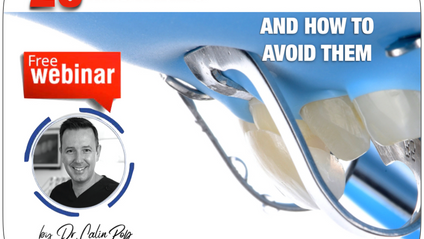 Product image for 20 MISTAKES IN RUBBER DAM ISOLATION AND HOW TO AVOID THEM
