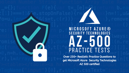 Product image for Microsoft AZURE® Security Technologies AZ-500 Practice Tests