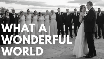 Product image for What A Wonderful World by Louis Armstrong Beginner Father-Daughter or Mother-Son Wedding Dance Tutorial