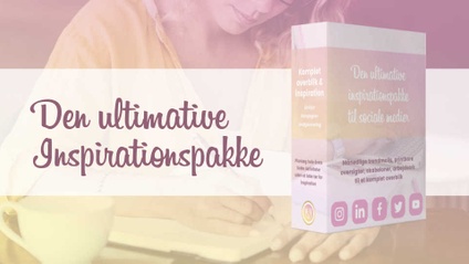 Product image for Den ultimative inspirationspakke til Sociale Medier