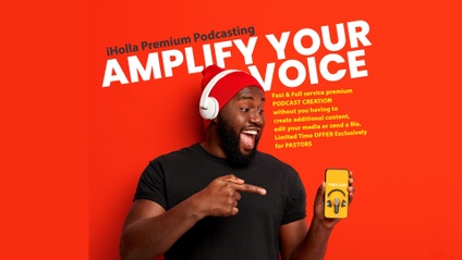 Product image for iHolla Podcasting