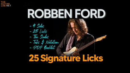 Product image for Robben Ford - 25 Blues Licks -