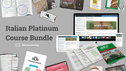 Product image for Italian Platinum Course Bundle