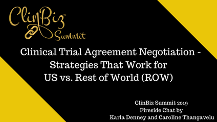 Product image for Clinical Trial Agreement Negotiation - Strategies That Work for US vs. Rest of World (ROW)