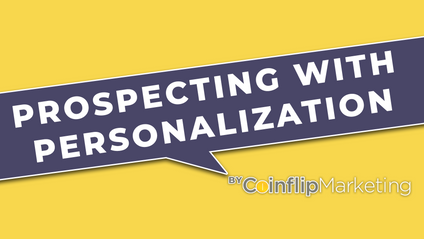 Product image for Prospecting With Personalization