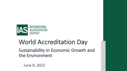 Product image for 2022 World Accreditation Day