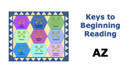 Product image for Arizona Approved Reading Instruction for Dyslexia Designees: Keys to Beginning Reading V.2