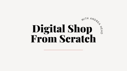 Product image for Digital Shop From Scratch