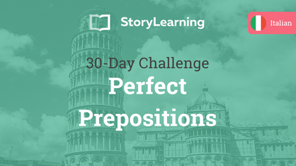 Product image for Perfect Prepositions (30-Day Italian Challenge)