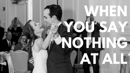 Product image for When You Say Nothing At All by Keith Whitley Beginner Wedding Dance Tutorial