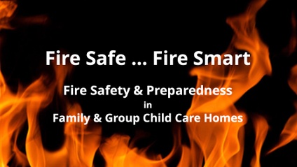 Product image for Fire Safety & Preparedness in Family & Group Child Care Homes