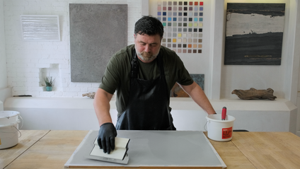 Product image for Creating smooth finishes with microcement : the "wet -on-wet " technique