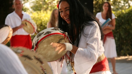Product image for Beginning Southern Italian Frame Drum in Honor of the Black Madonna