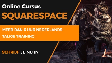 Product image for Cursus Squarespace 7.1 voor fotografen