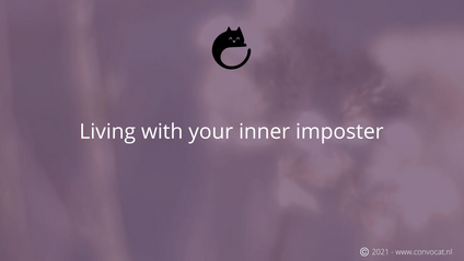 Product image for Living with your inner imposter