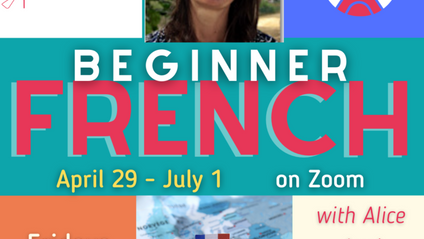 Product image for Beginner French with Alice Ayel (Spring 2022)