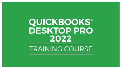 Product image for QuickBooks Desktop Pro 2022 Training: Master QuickBooks