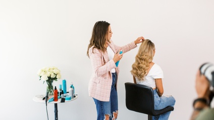 Product image for Champagne and Chanel Wedding Hair