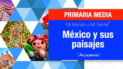 Product image for 4º. 22. México y sus paisajes (Maestro)