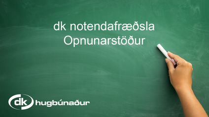 Product image for Opnunarstöður