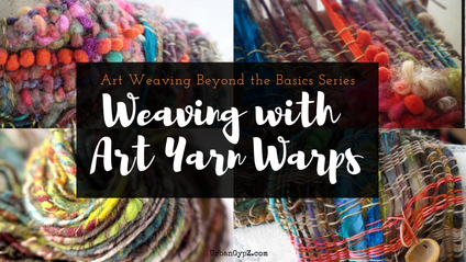 Product image for Weaving with Art Yarn Warps