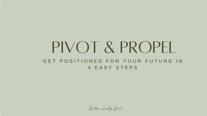 Product image for Pivot and Propel Masterclass