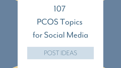 Product image for 107 PCOS | Post Ideas