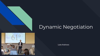 Product image for Dynamic Negotiation