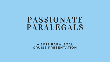Product image for Passionate Paralegals