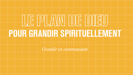 Product image for LE PLAN DE DIEU POUR GRANDIR SPIRITUELLEMENT