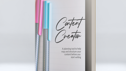 Product image for Content Creator Workbook