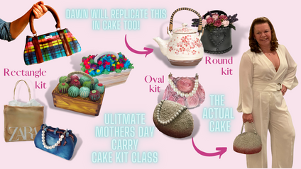 Product image for Ultimate Carry Cake kit class for Mothers Day