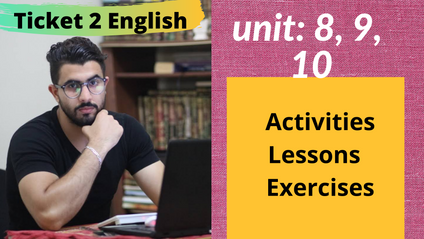 Product image for Ticket to English: unit 8, 9, 10