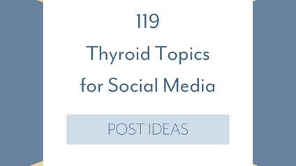 Product image for 119 Thyroid | Post Ideas