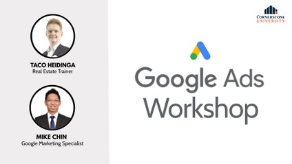 Product image for Google Ads Workshop