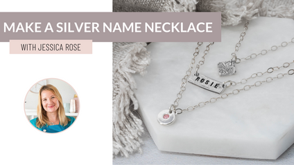 Product image for Make a Silver Name Necklace