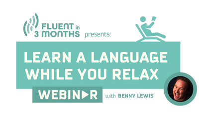 Product image for Learn a Language While You Relax