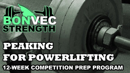 Product image for Peaking for Powerlifting