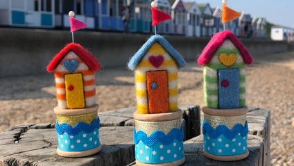 Product image for Quicker Makes- Beach huts