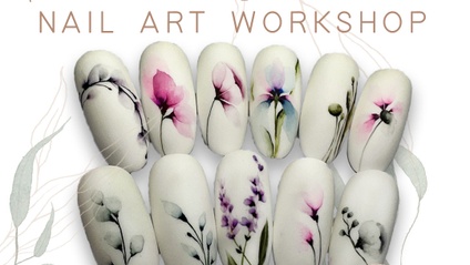 Product image for Floweret Watercolour Nail Art Course