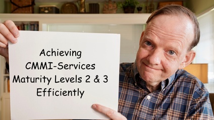Product image for Achieving CMMI-Services Maturity Levels 2 & 3 Efficiently
