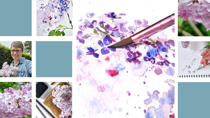 Product image for Loose Lilacs from start to finish