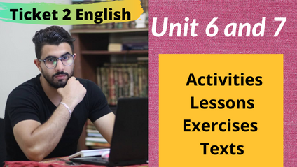 Product image for Ticket 2 English Unit 6 and 7