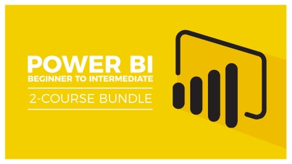 Product image for Power BI Beginner to Intermediate Course Bundle