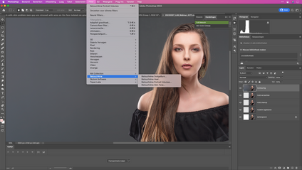 Product image for Portretretouche met Photoshop en plug-ins