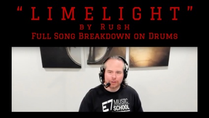 Product image for "Limelight" by Rush - Advanced Drums