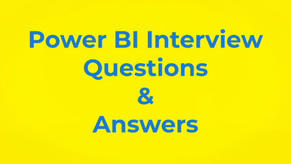 Product image for Power BI Interview Questions & Answers
