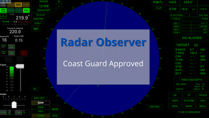 Product image for Radar Observer Unlimited (USCG Approved)