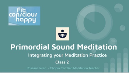 Product image for Class 2 Primordial Sound Meditation: Integrating the Practice